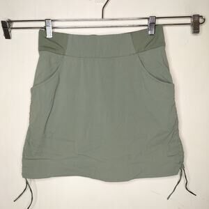 Columbia Pull On Skort Omni-Shield Ruched Sides Golf Pickleball